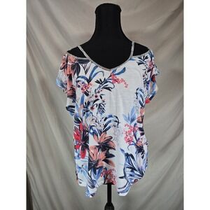 Juniper + Lime Womens Blouse In Size Large L
